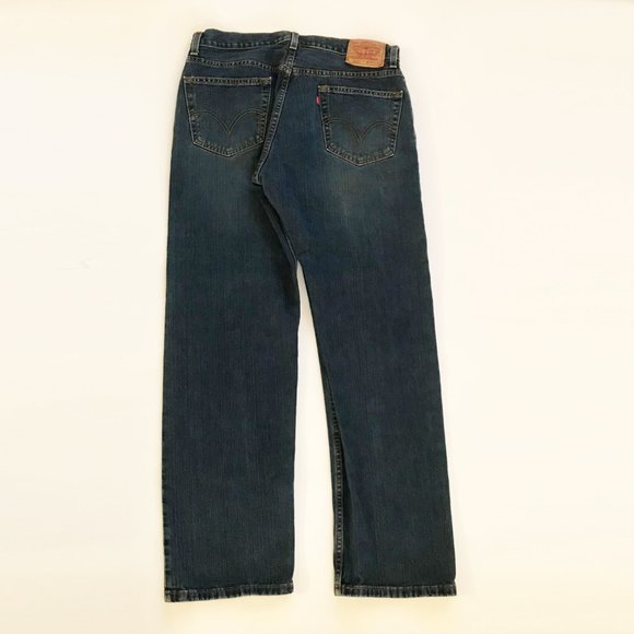 Levi's 505 Regular Fit - 36x32 - Dark Blue - Picture 4 of 5